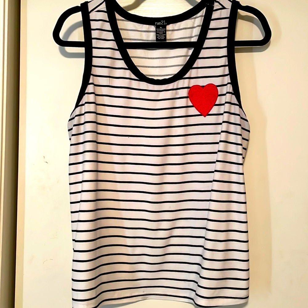 Rue 21 striped tank